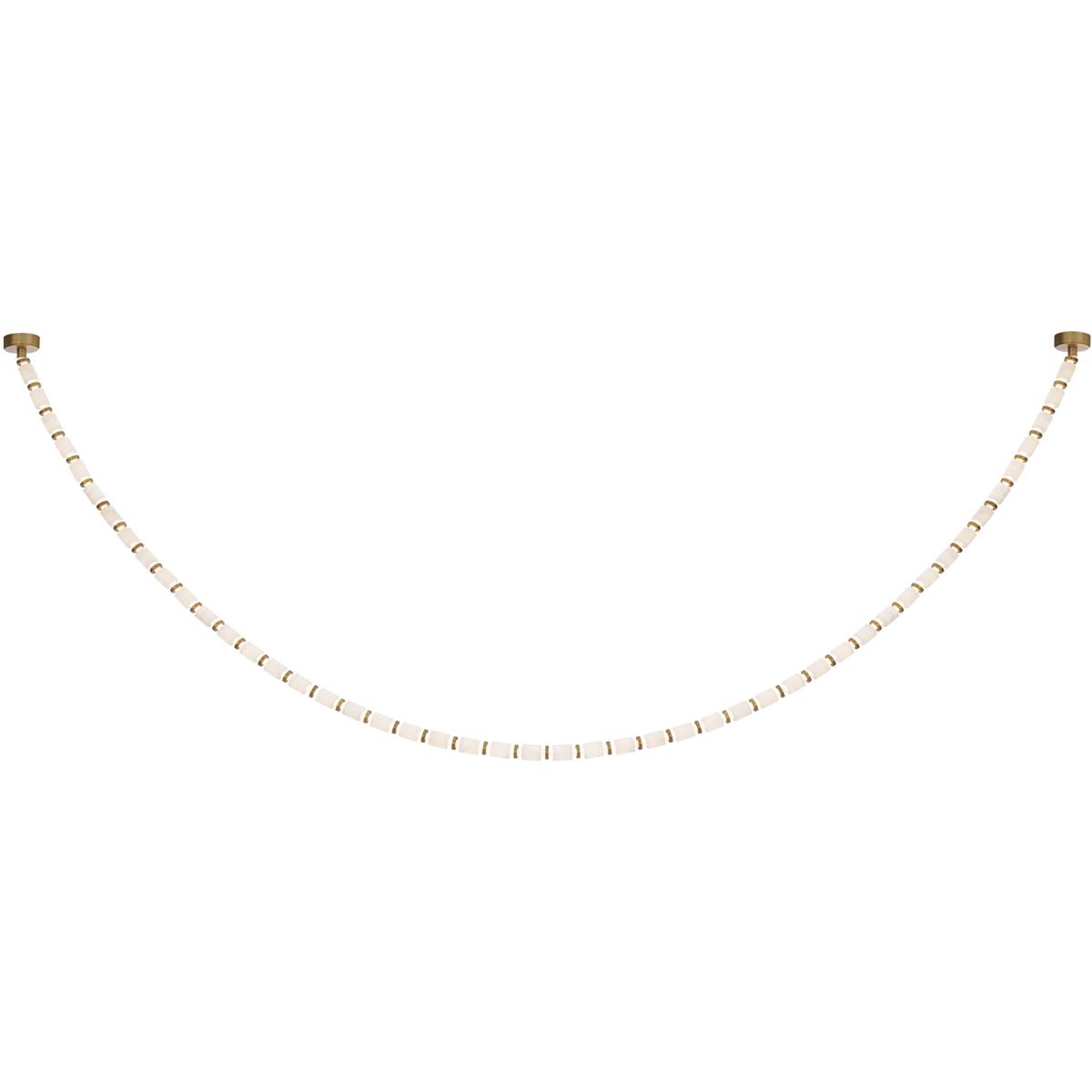 Modern Forms PD-62448IC-35-AB Entice 48 Light 2 inch Aged Brass Pendant Ceiling Light in 3500K