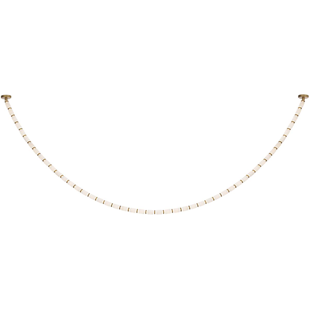 Modern Forms PD-62448RE-35-AB Entice 48 Light 2 inch Aged Brass Pendant Ceiling Light in 3500K