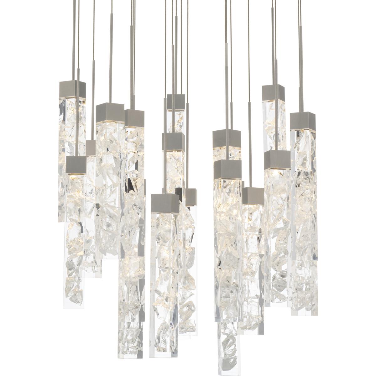 Modern Forms PD-78021R-AN Minx 21 Light 26 inch Antique Nickel Multi-Light Pendant Ceiling Light