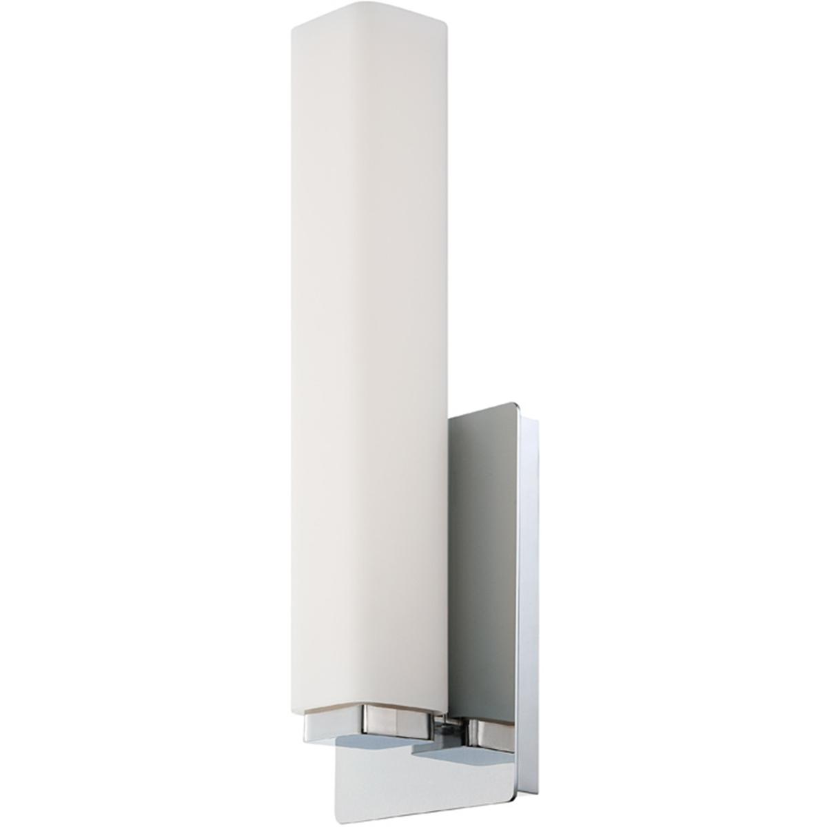 Modern Forms WS-3115-35-CH Vogue Wall Sconce Wall Light in 3500K, 15in., Chrome