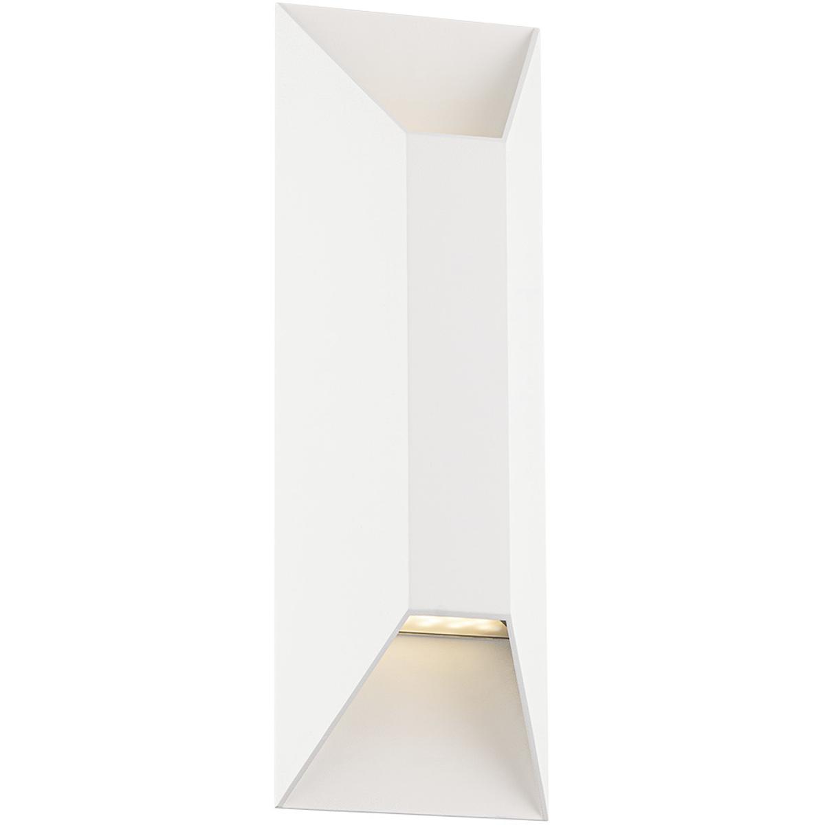 Modern Forms WS-W24116-30-WT Maglev 2 Light 16 inch White Outdoor Wall Light in 3000K