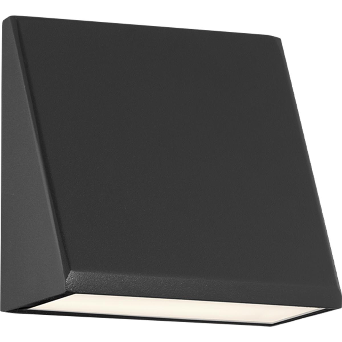 Modern Forms WS-W36406-27-BK Flue 1 Light 5.5 inch Black Outdoor Wall Light in 2700K