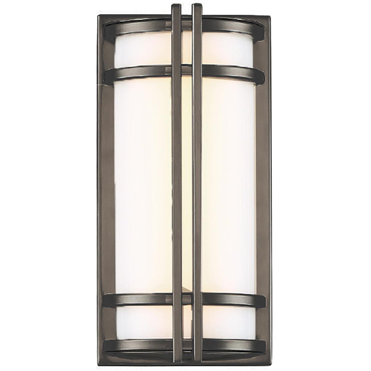 Modern Forms WS-W68612-27-BZ Skyscraper LED 12 inch Bronze Outdoor Wall Light in 2700K, 12in.