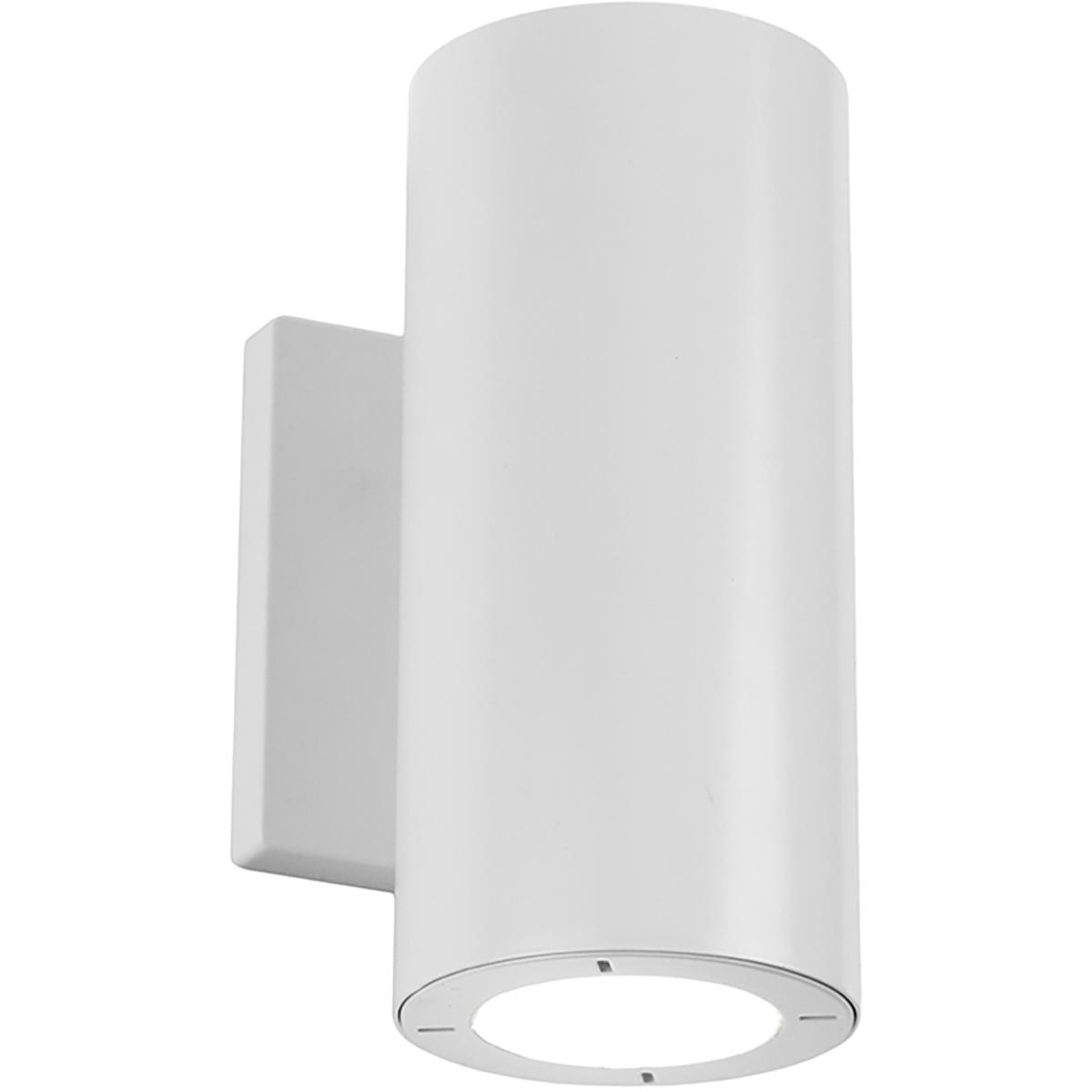 Lighting New York R-WS-W9102-27-WT Modern Forms Vessel LED 8 inch White Outdoor Wall Light in 2, 2700K WS-W9102-27-WT - Open Box