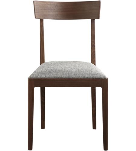 Moe S Home Collection Bc 1078 24 Leone Walnut Dining Chair In Brown