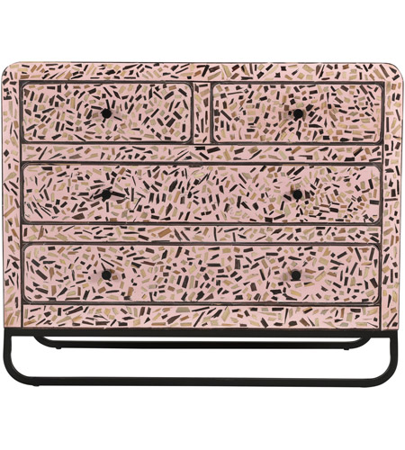 Moe's Home Collection GZ-1016-33 Resplendent 41 X 20 inch Pink Sideboard photo