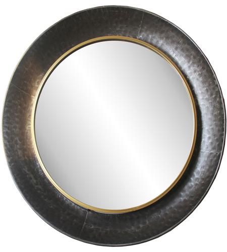 Moe's Home Collection HW-1079-32 Rey 35 X 35 inch Gold Mirror, Large