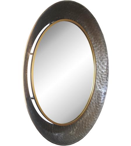 Moe's Home Collection HW-1079-32 Rey 35 X 35 inch Gold Mirror, Large HW-1079-32_01.jpg