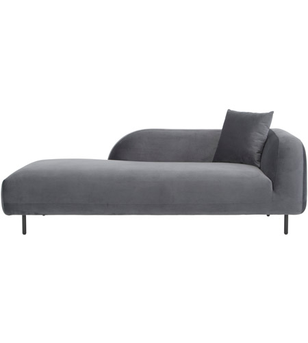 Moe's Home Collection JM-1013-25 Deleuze Anthracite Chaise photo