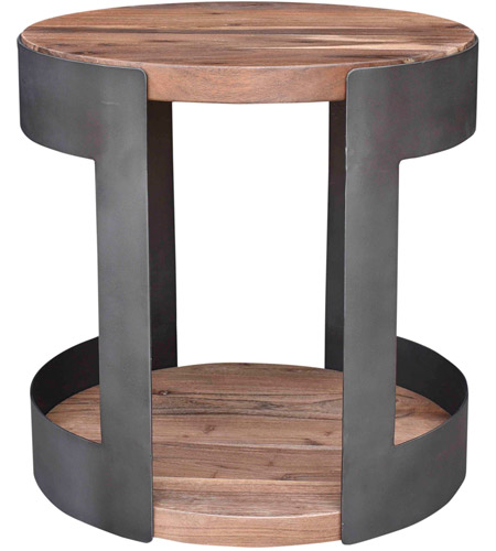 Moe S Home Collection Ve 1035 03 April 20 X 20 Inch Brown Side Table