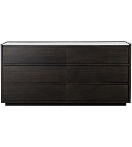 Zt 1029 25 Ashcroft Dark Grey Dresser, Dark Grey Dresser