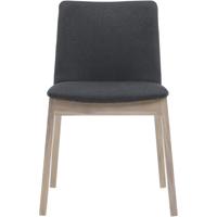 Moe's Home Collection BC-1086-25 Deco Grey Dining Chair in Dark Grey, Set of 2 photo thumbnail