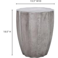 Moe's Home Collection BQ-1006-25 Lucius 18 inch Grey Outdoor Stool alternative photo thumbnail
