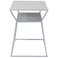Moe's Home Collection DR-1178-18 Osaka 19 X 19 inch White Side Table alternative photo thumbnail