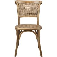 Moe's Home Collection FG-1001-21 Churchill Brown Dining Chair, Set of 2 photo thumbnail