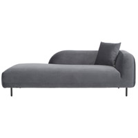 Moe's Home Collection JM-1013-25 Deleuze Anthracite Chaise photo thumbnail