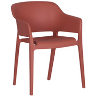 Moe's Home Collection QX-1011-04 Faro Red Outdoor Dining Chair alternative photo thumbnail