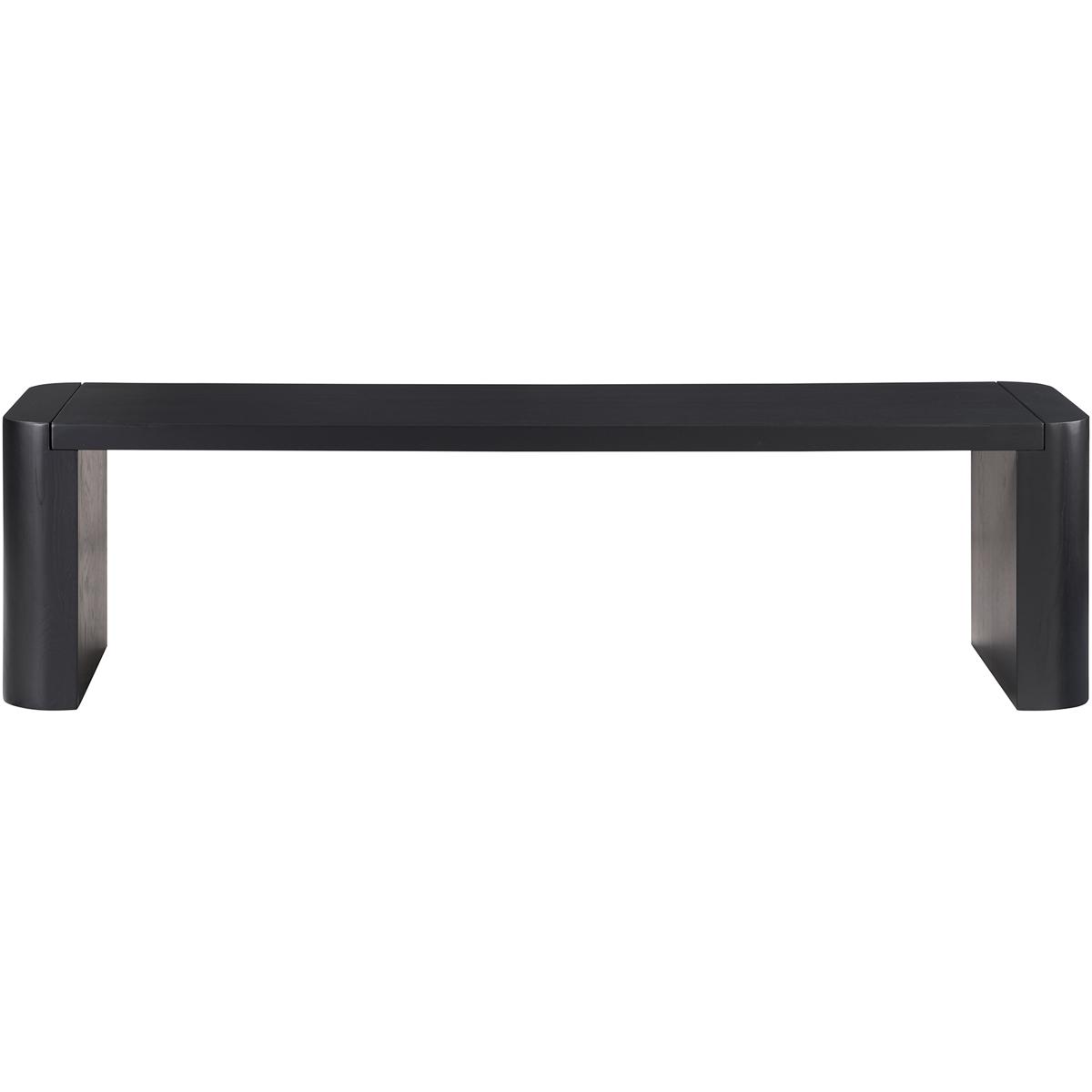 Moe's Home Collection BC-1120-02-0 Post Black Dining Bench, Small