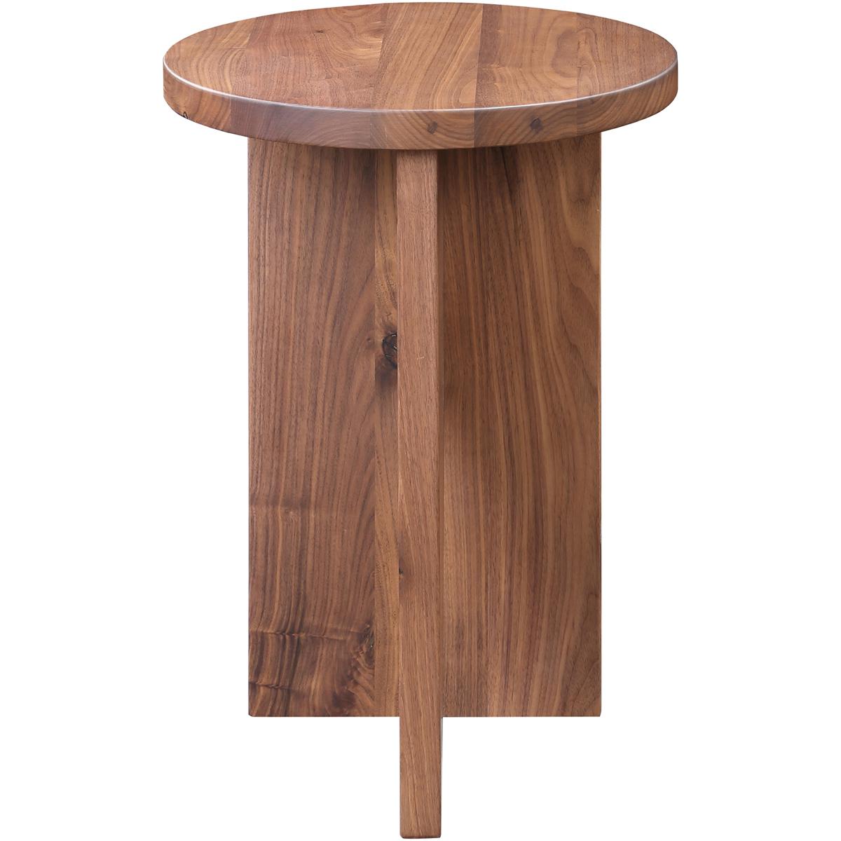 Moe's Home Collection BC-1122-03 Grace 20 X 14 inch Walnut Accent Table in Brown