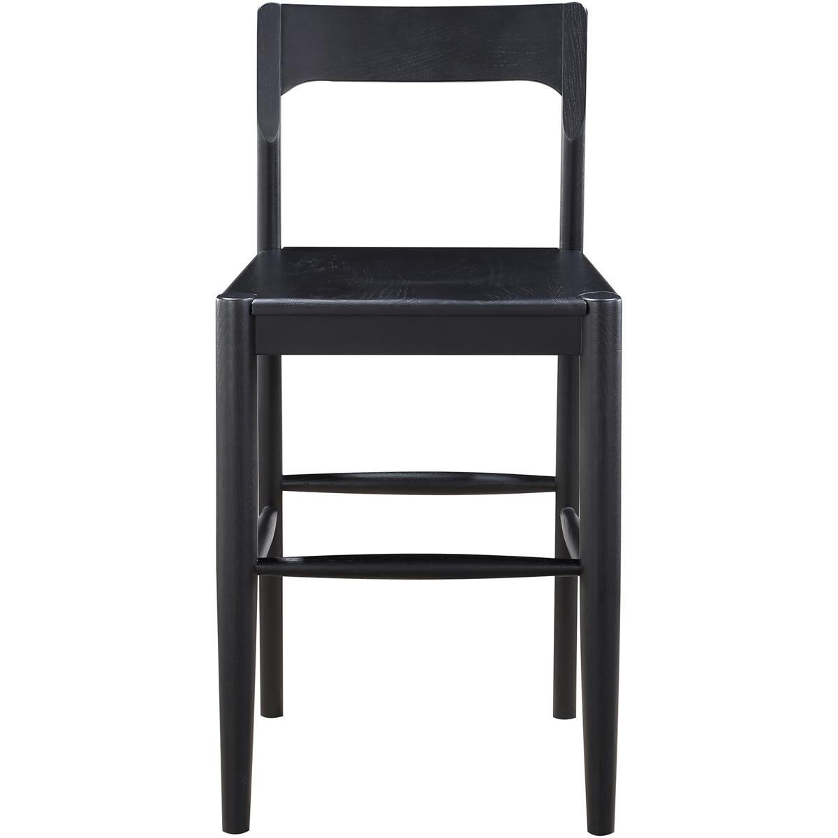 Moe's Home Collection BC-1124-02 Owing 38 inch Black Counter Stool