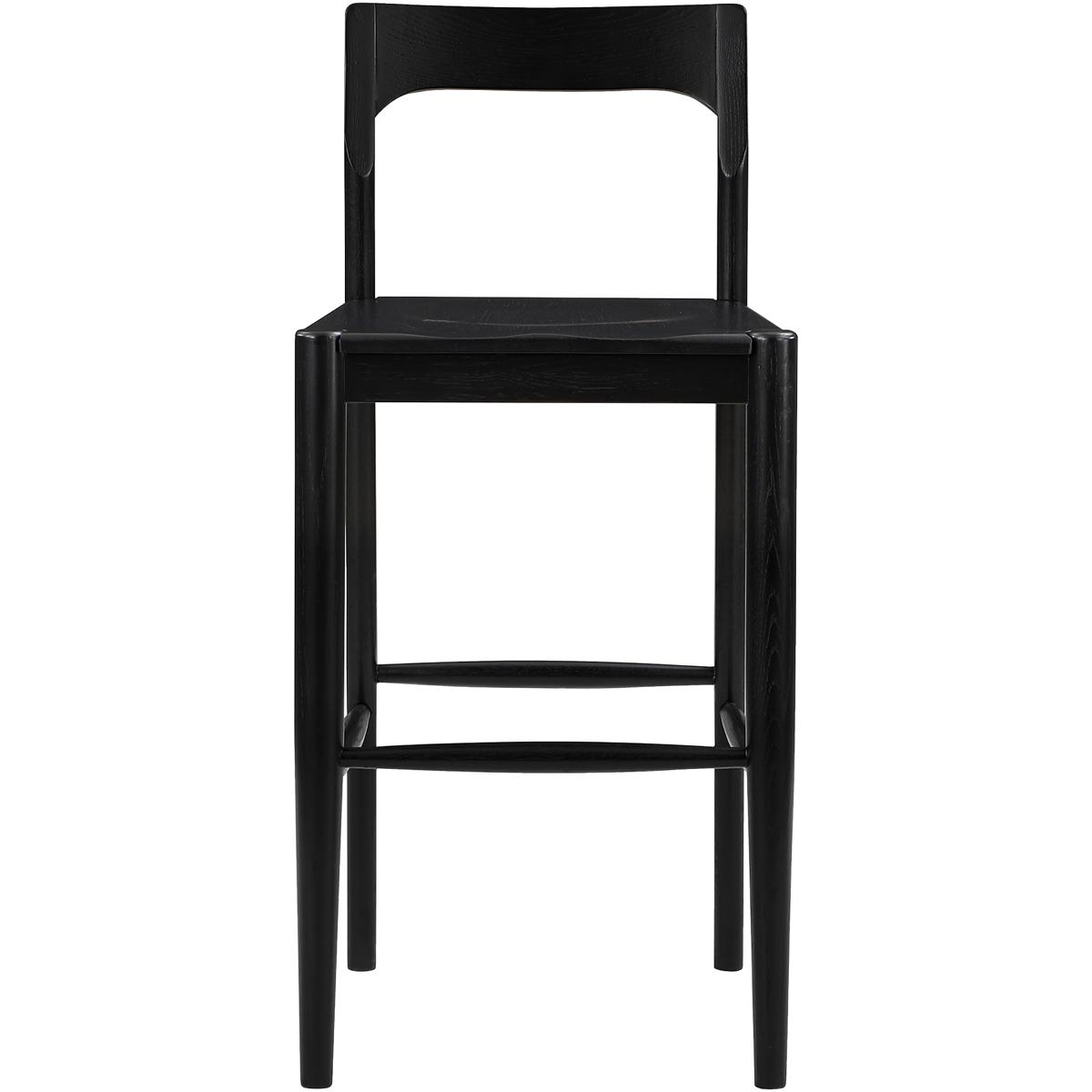 Moe's Home Collection BC-1125-02 Owing 42 inch Black Bar Stool