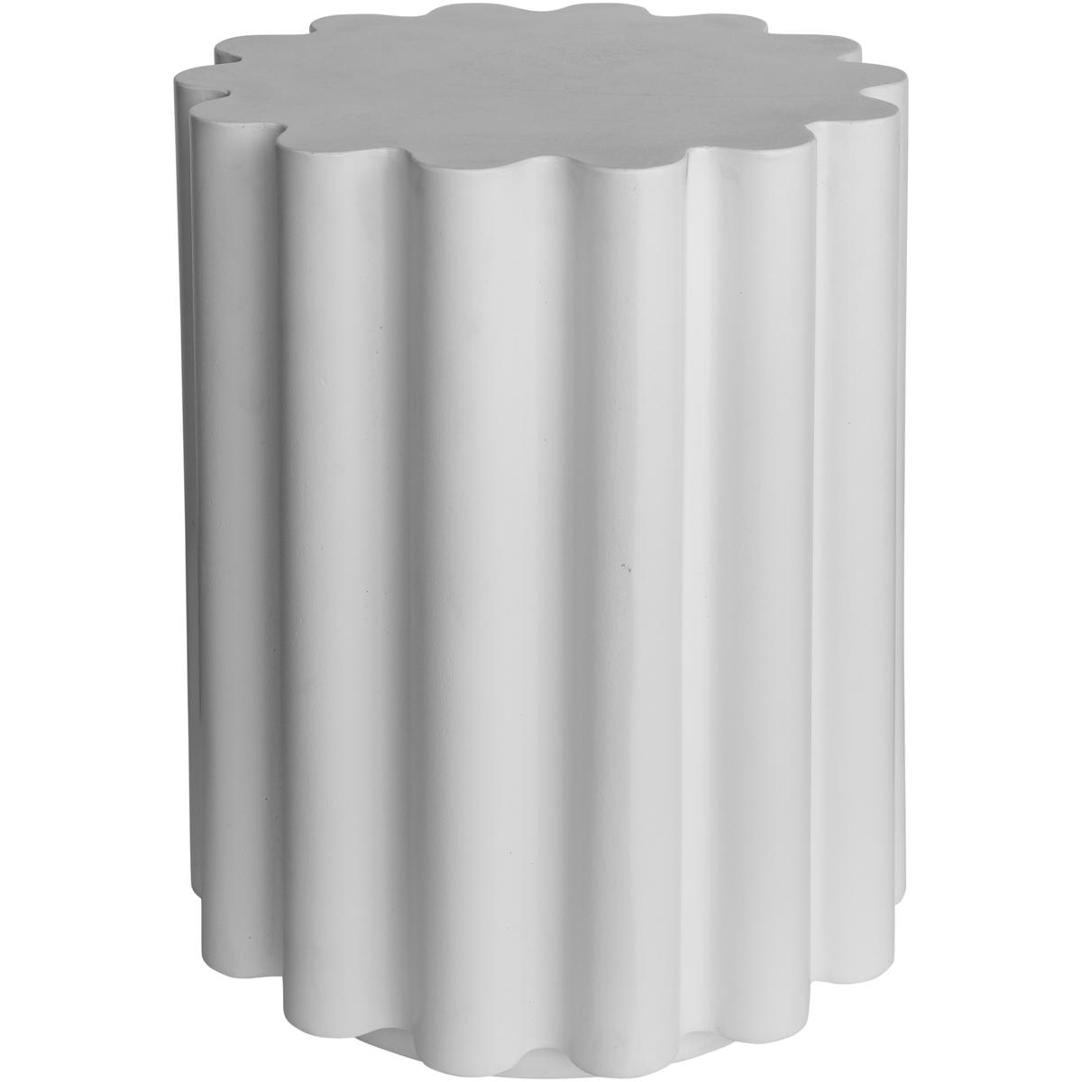 Moe's Home Collection BQ-1062-18 Taffy 18 X 15 inch White Accent Table