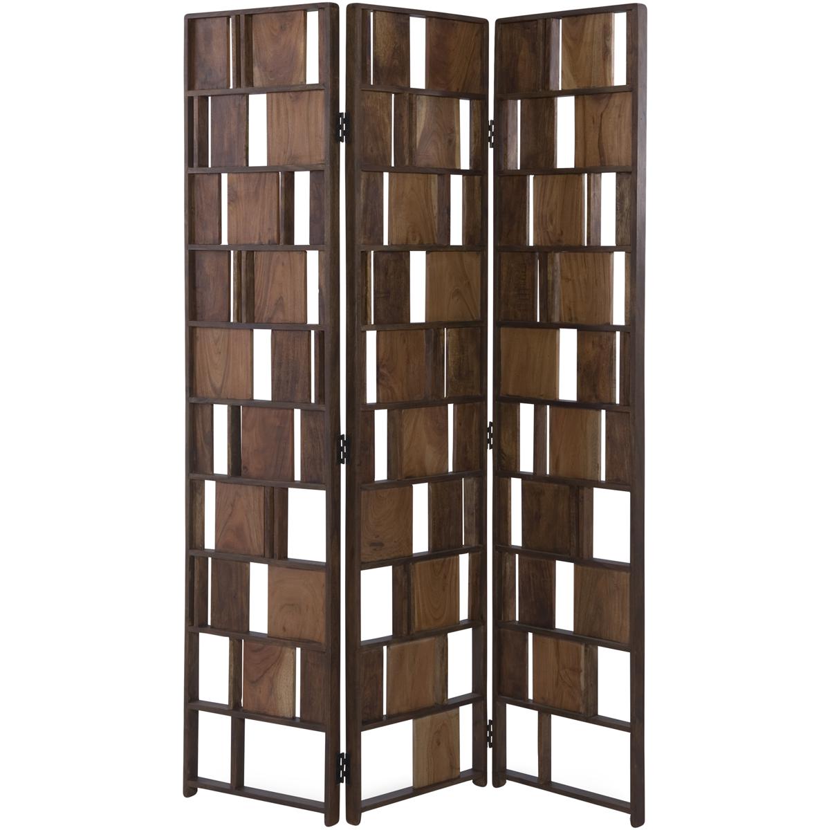 Moe's Home Collection BZ-1015-37 Multi Panel 71 inch Brown Screen