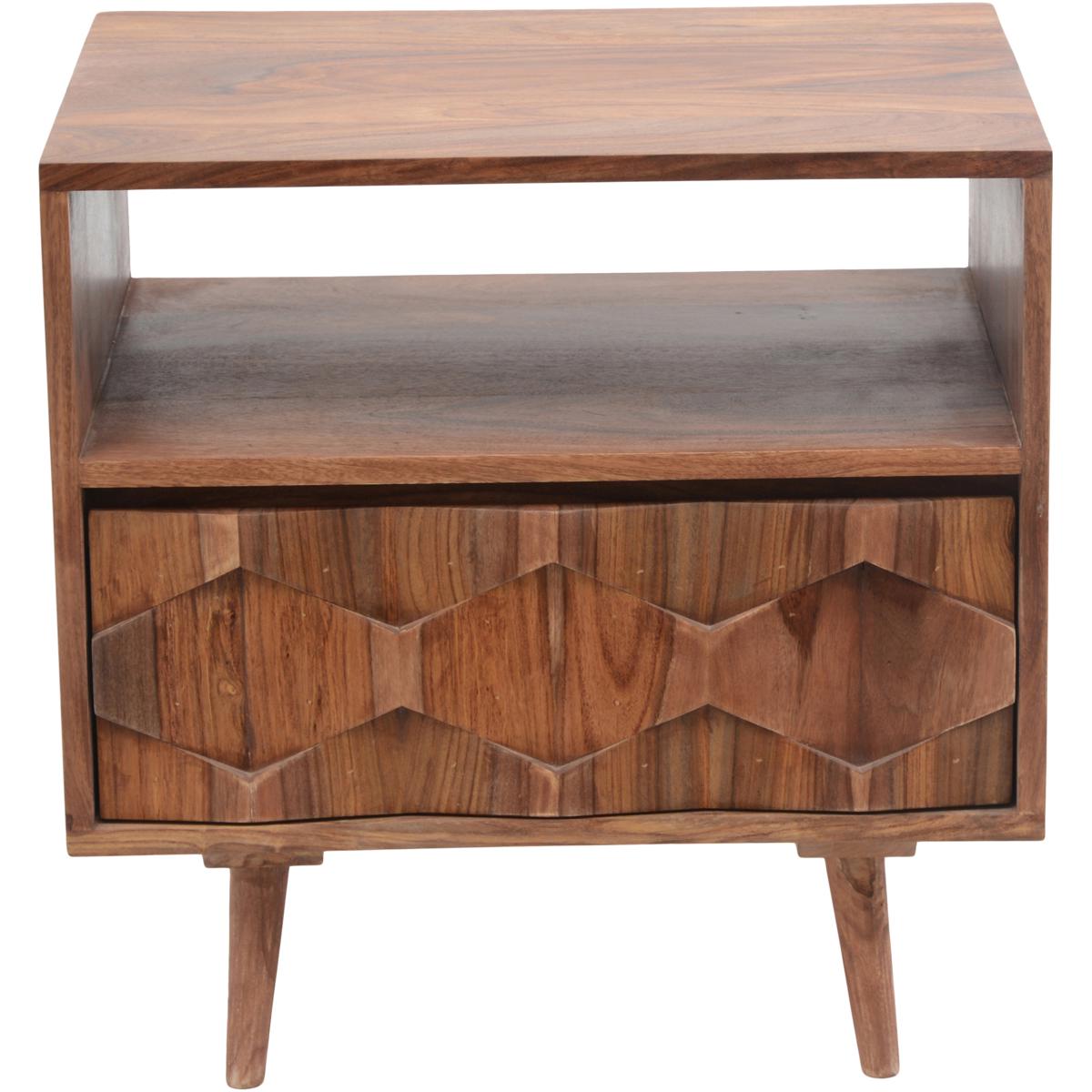 Moe's Home Collection BZ-1022-24 O2 22 X 22 inch Natural Nightstand