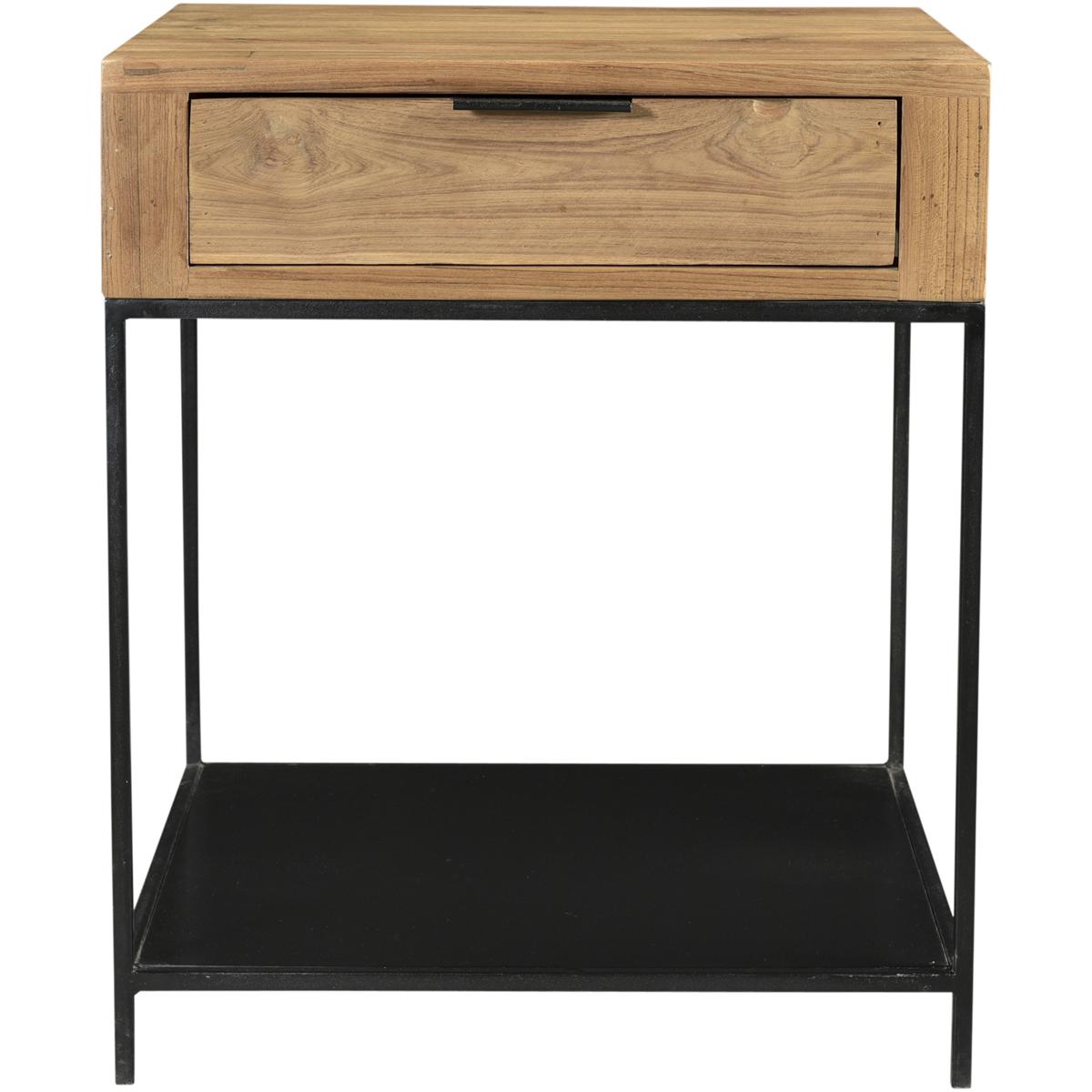 Moe's Home Collection DR-1323-24 Joliet 24 X 20 inch Natural Side Table
