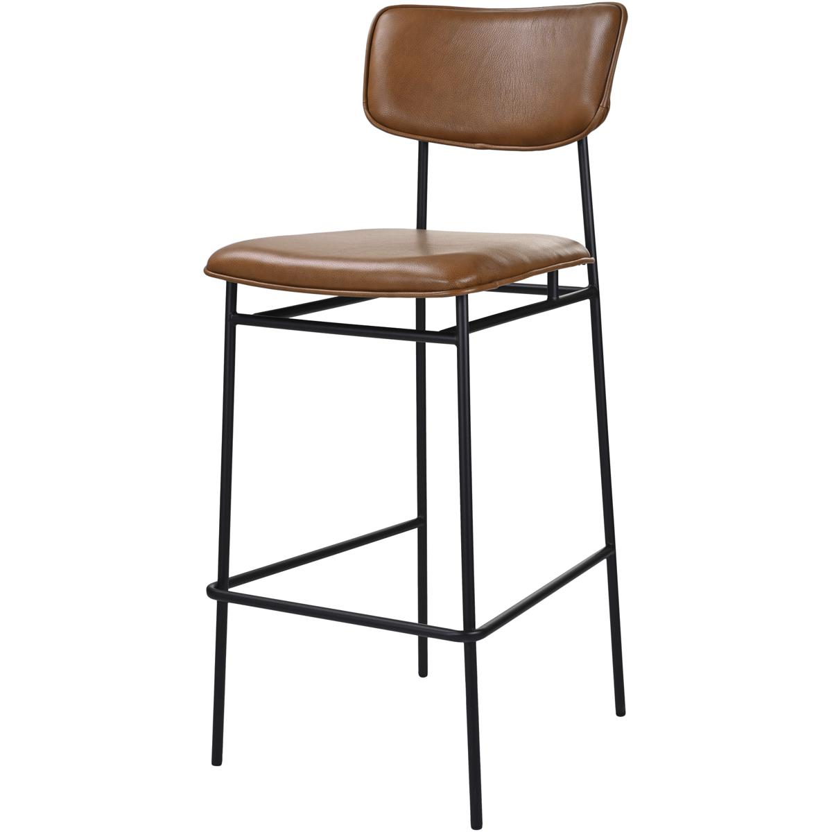 Moe's Home Collection EQ-1014-03 Sailor 43 inch Brown Barstool