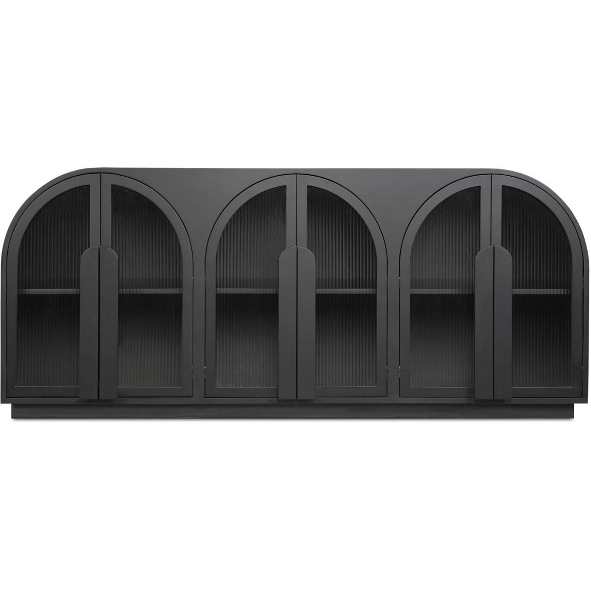 Moe's Home Collection EW-1008-02 Salone 79 X 18 inch Black Sideboard