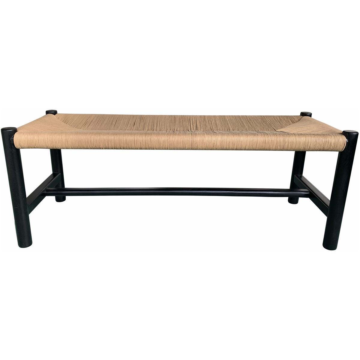 Moe's Home Collection FG-1027-02 Hawthorn FG Black Bench, Small