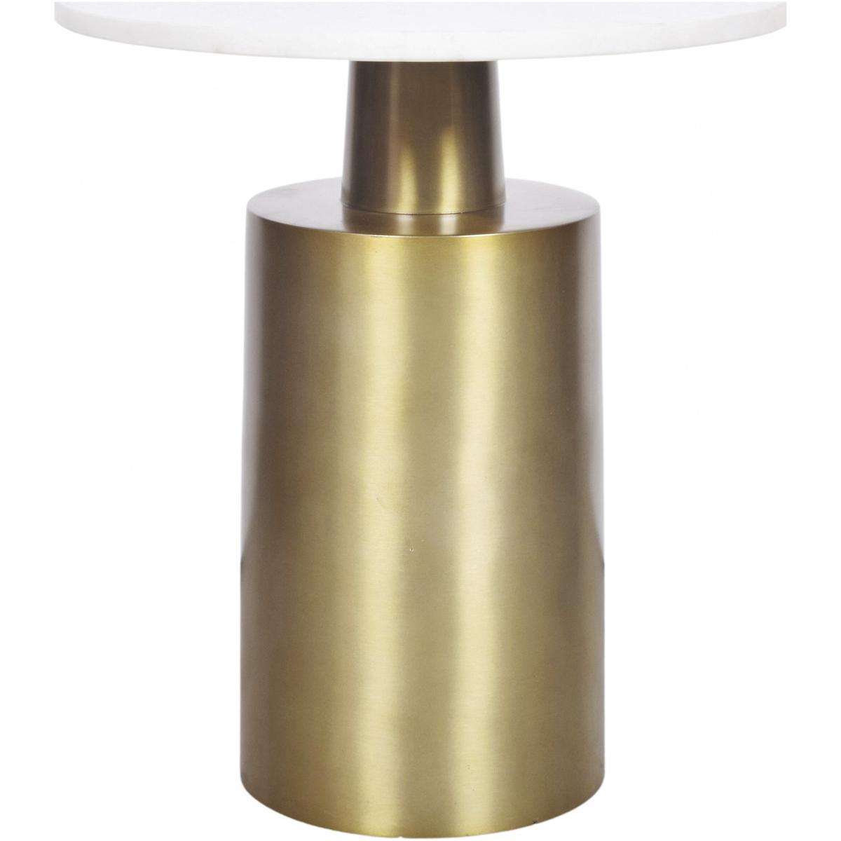 Moe's Home Collection FI-1106-43 France 20 X 18 inch Gold Accent Table