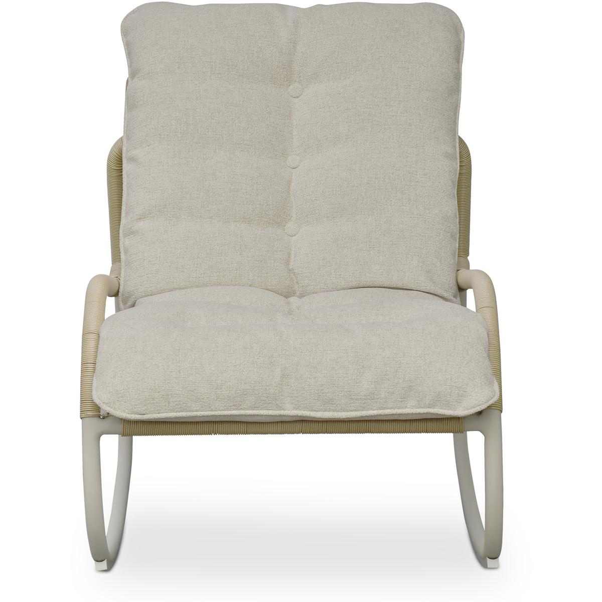 Moes Home Collection GE100234 Lyra GE Beige Outdoor Rocking Chair King