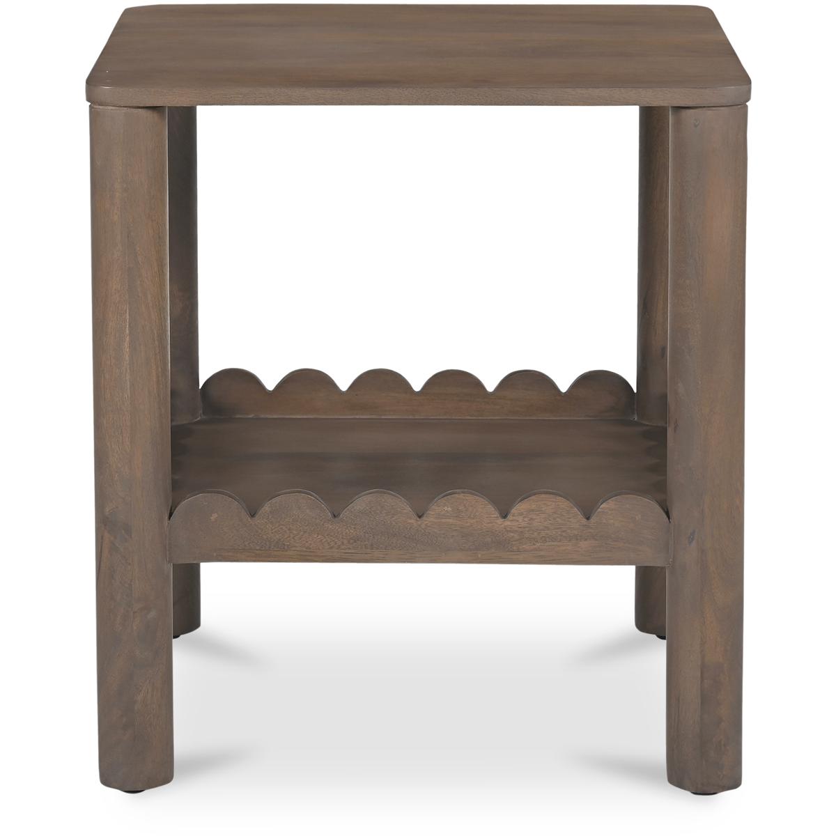 Moe's Home Collection GZ-1166-03 Wiley 22 X 20 inch Brown Side Table