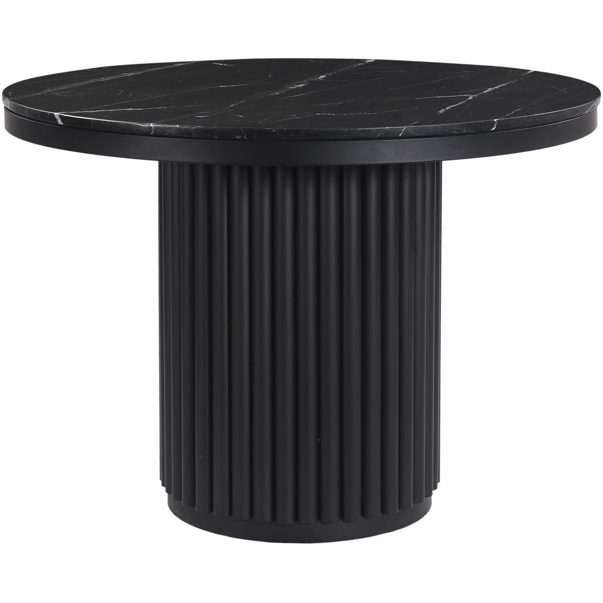 Moe's Home Collection JD-1034-02-0 Tower 42 X 42 inch Black Dining Table