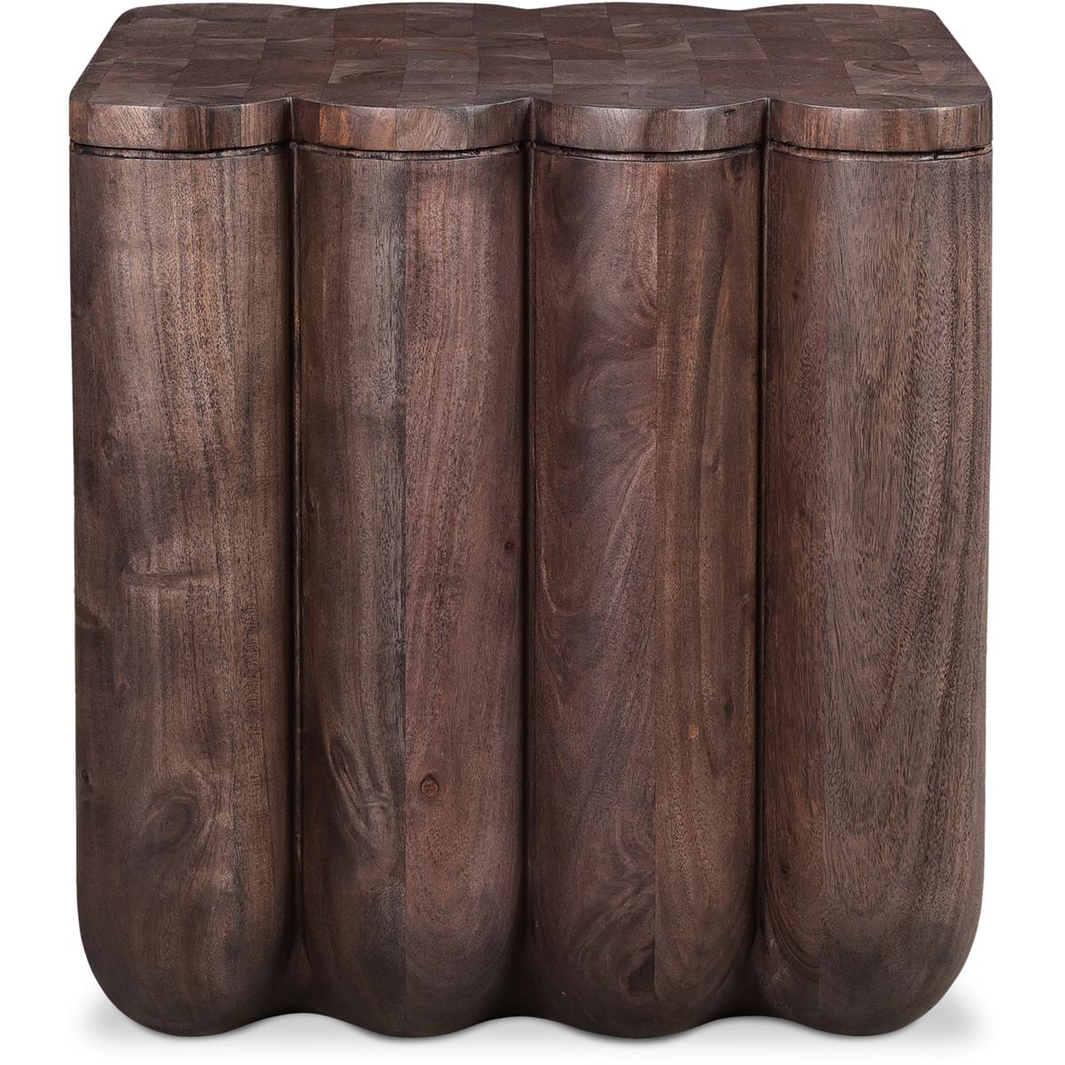 Moe's Home Collection JD-1047-07 Punyo Punyo 18 X 18 inch Brown Accent Table