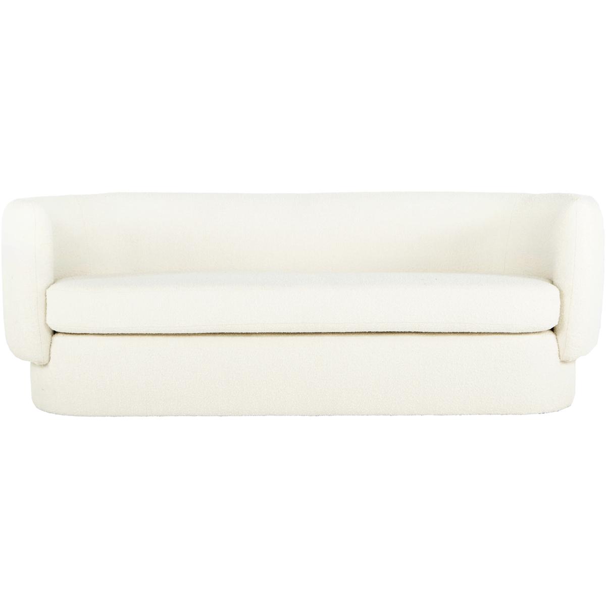JM-1001-18 83 x 32.5 x 29 in. Koba Sofa Maya, White