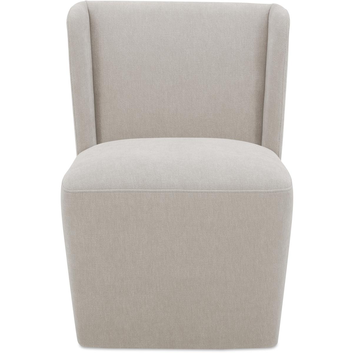 Lighting New York R-KQ-1035-39-USA Moe's Home Collection Cormac Grey Rolling Dining Chair in Taupe KQ-1035-39-USA - Open Box