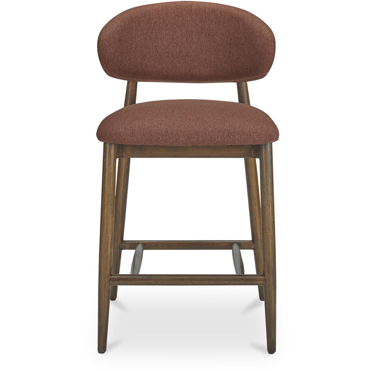 Moe's Home Collection ME-1070-22 Ellie 37 inch ME Rust Counter Stool