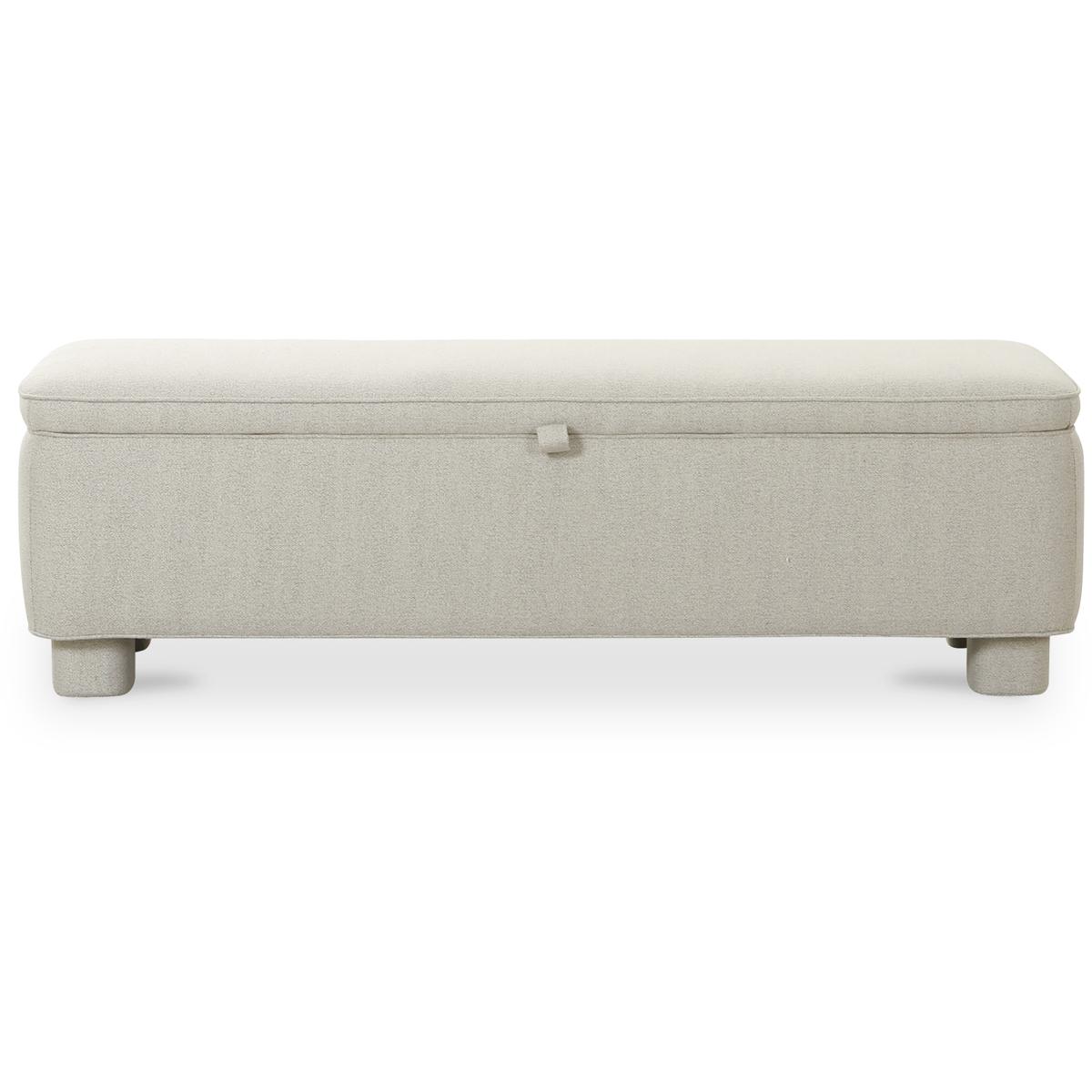 Moe's Home Collection OA-1004-29 Ichigo Grey Bench