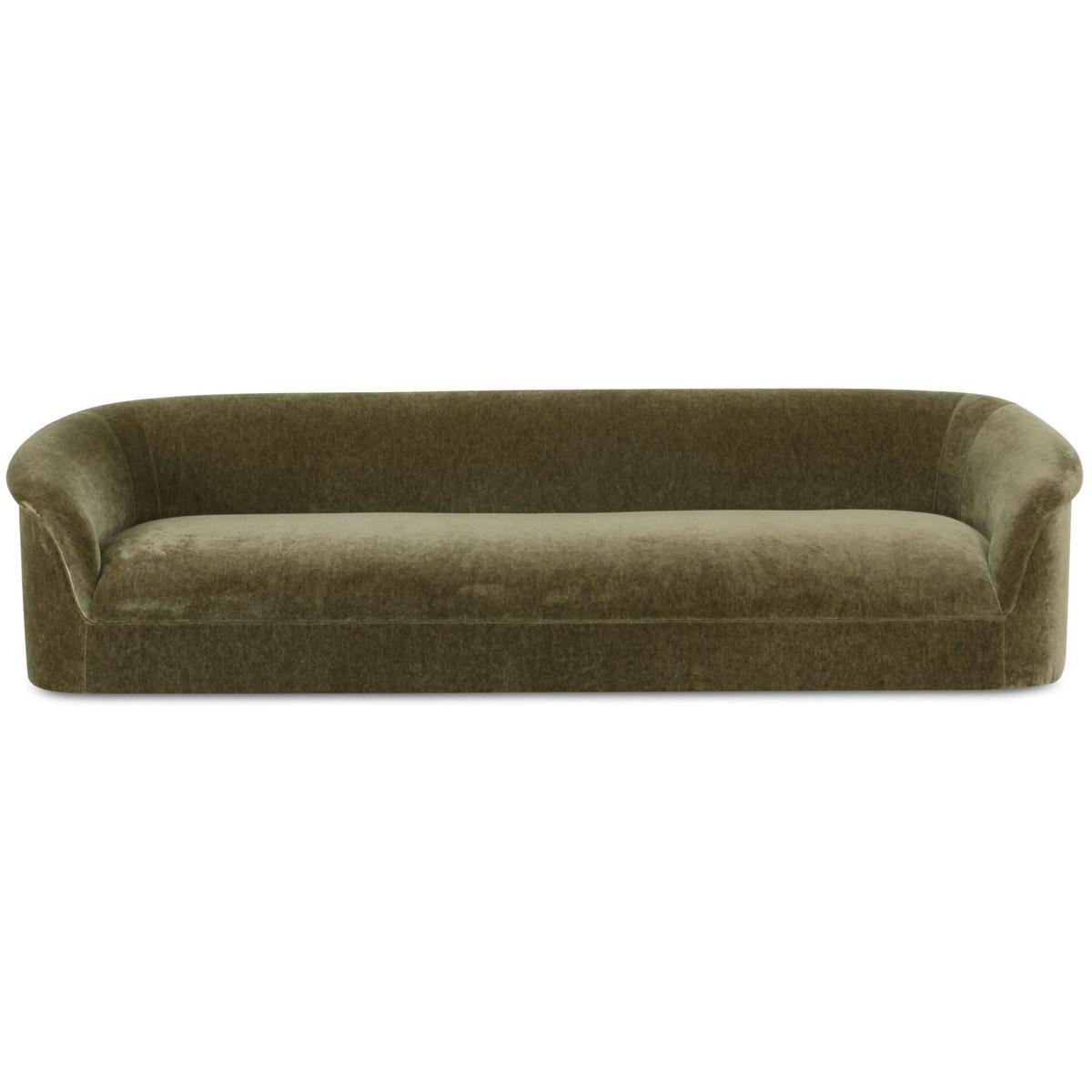 Moe's Home Collection OA-1040-27 Thora OA Dark Green Sofa
