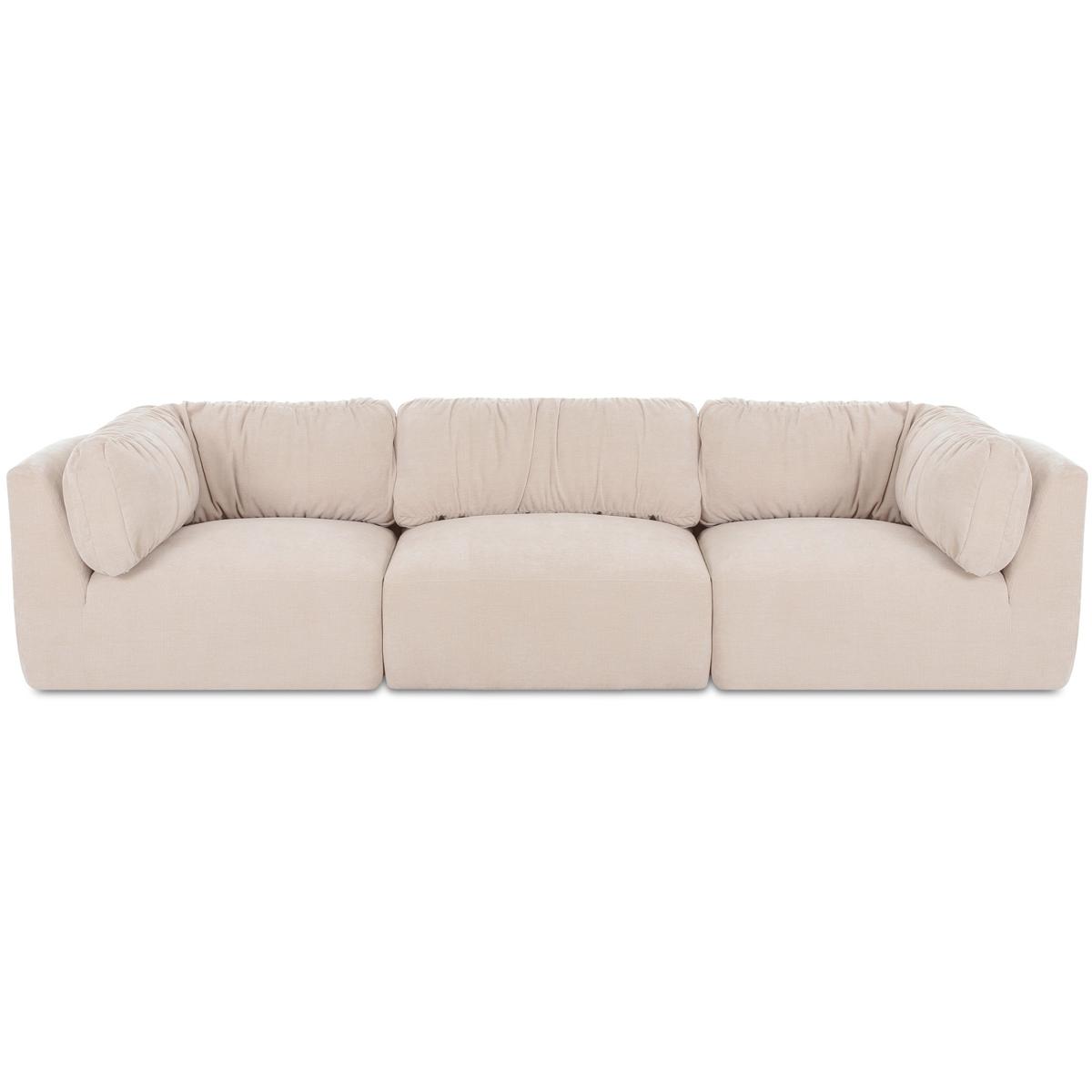 Moe's Home Collection OA-1104-34 Matina OA Oatmeal Modular Sofa in Beige