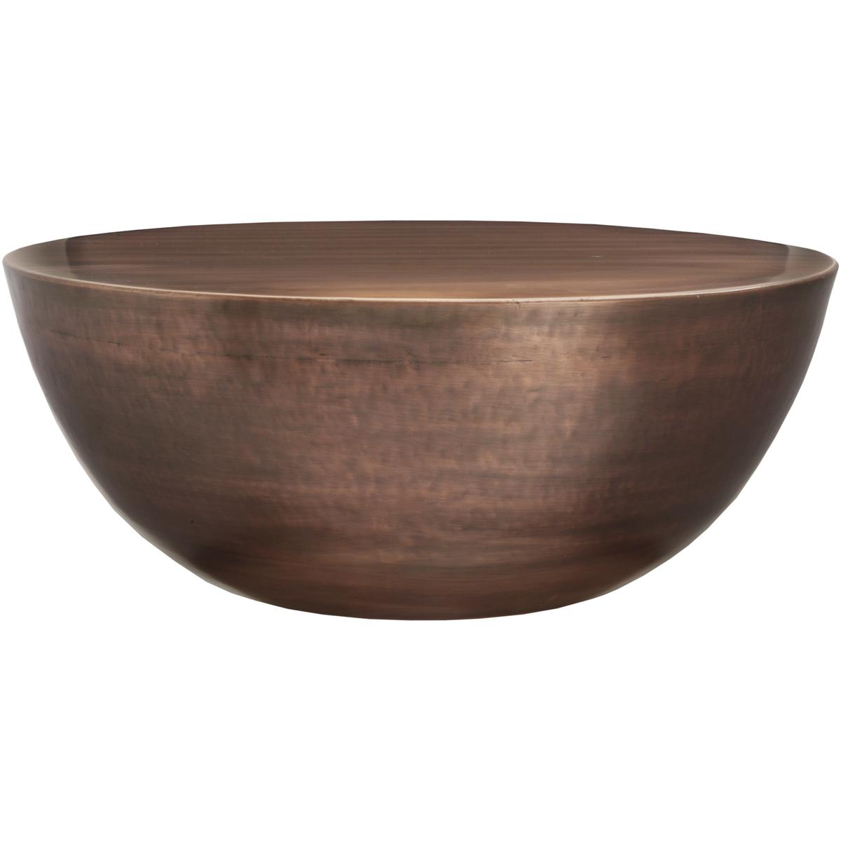 Moe's Home Collection OT-1002-42 Conga 31.5 X 31.5 inch OT Copper Coffee Table