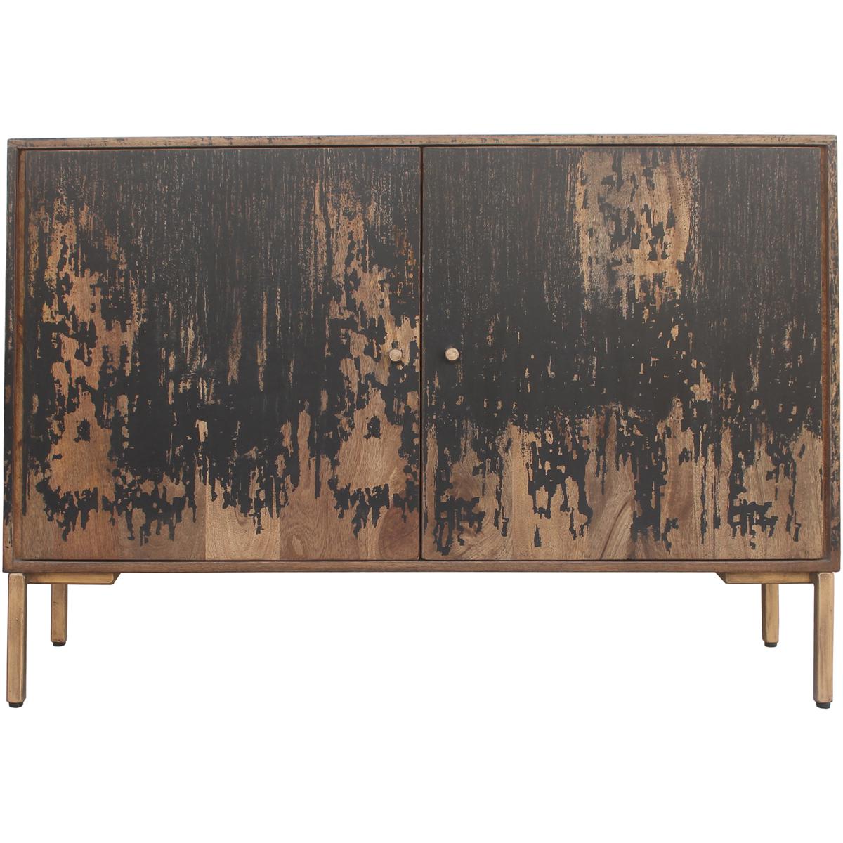 Moe's Home Collection PP-1015-02 Artists 48 X 16 inch Black Sideboard