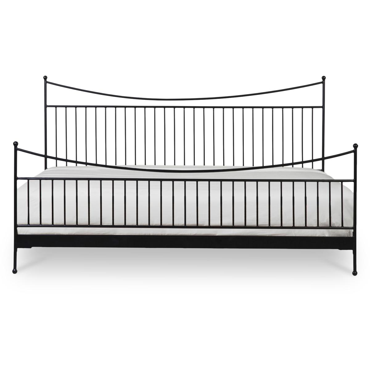 Moe's Home Collection PZ-1001-02-0 Monet Black Bed, Queen