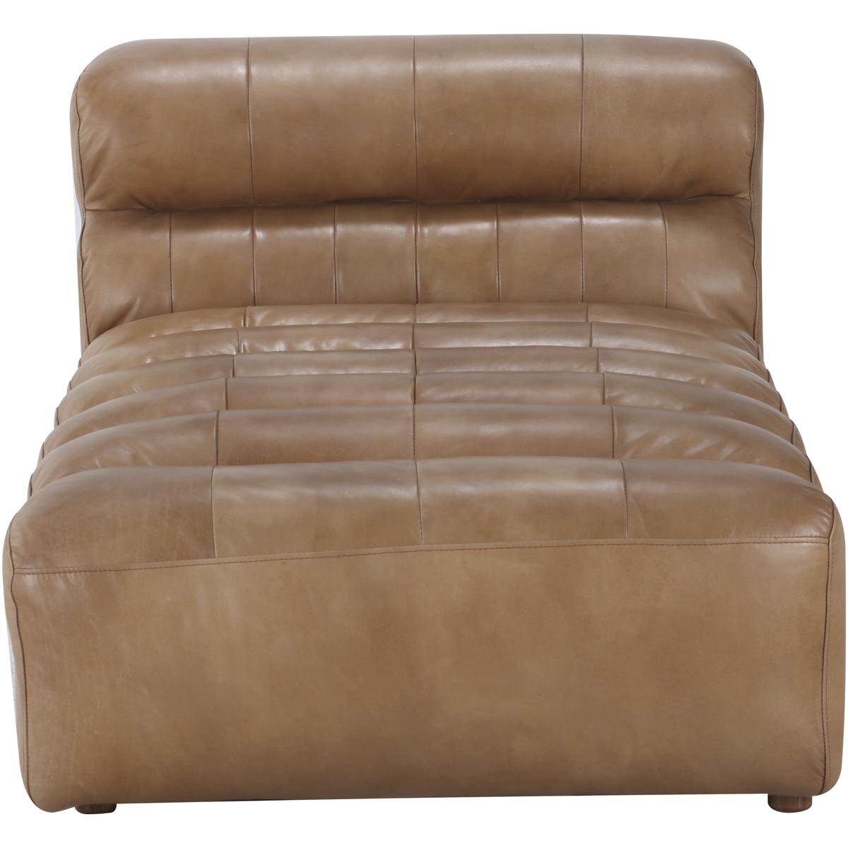 Moe's Home Collection QN-1010-40 Ramsay Brown Chaise