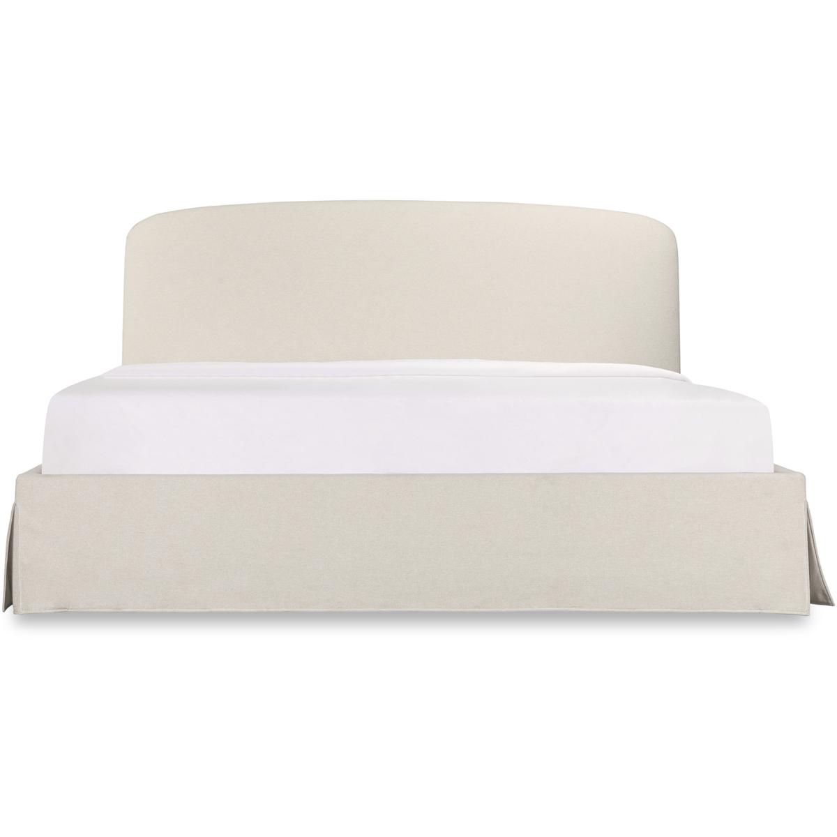 Moe's Home Collection RN-1150-05-0 Joan White Storage Bed, Queen