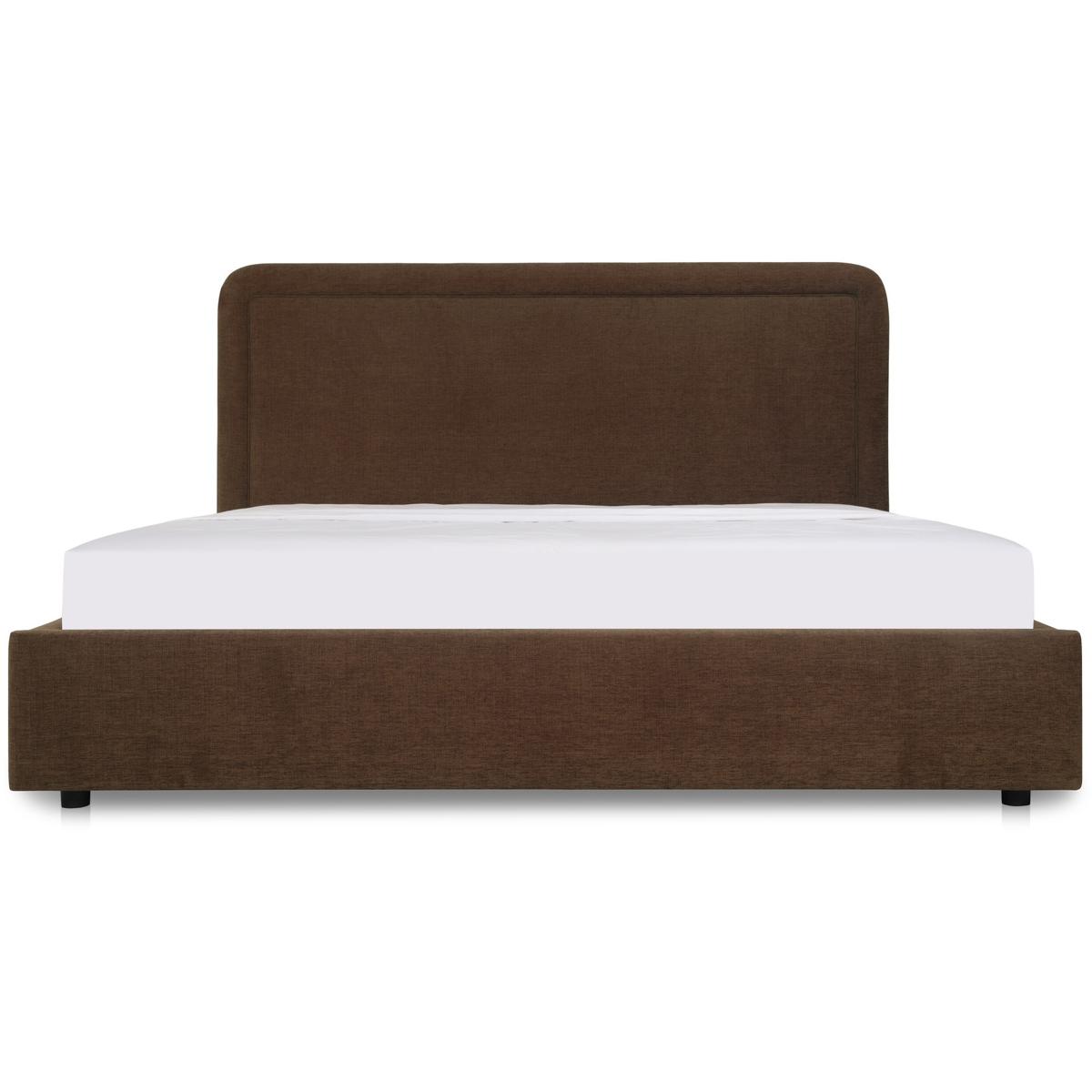 Moe's Home Collection RN-1159-20-0 Simon Brown Storage Bed
