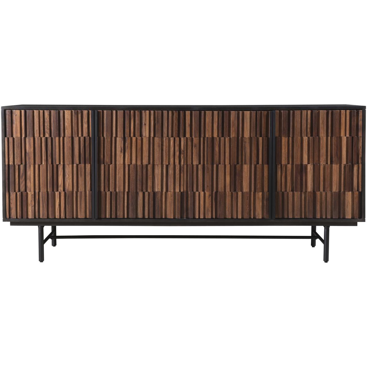 Moe's Home Collection RP-1004-02 Jackson 69 X 18 inch Black Sideboard